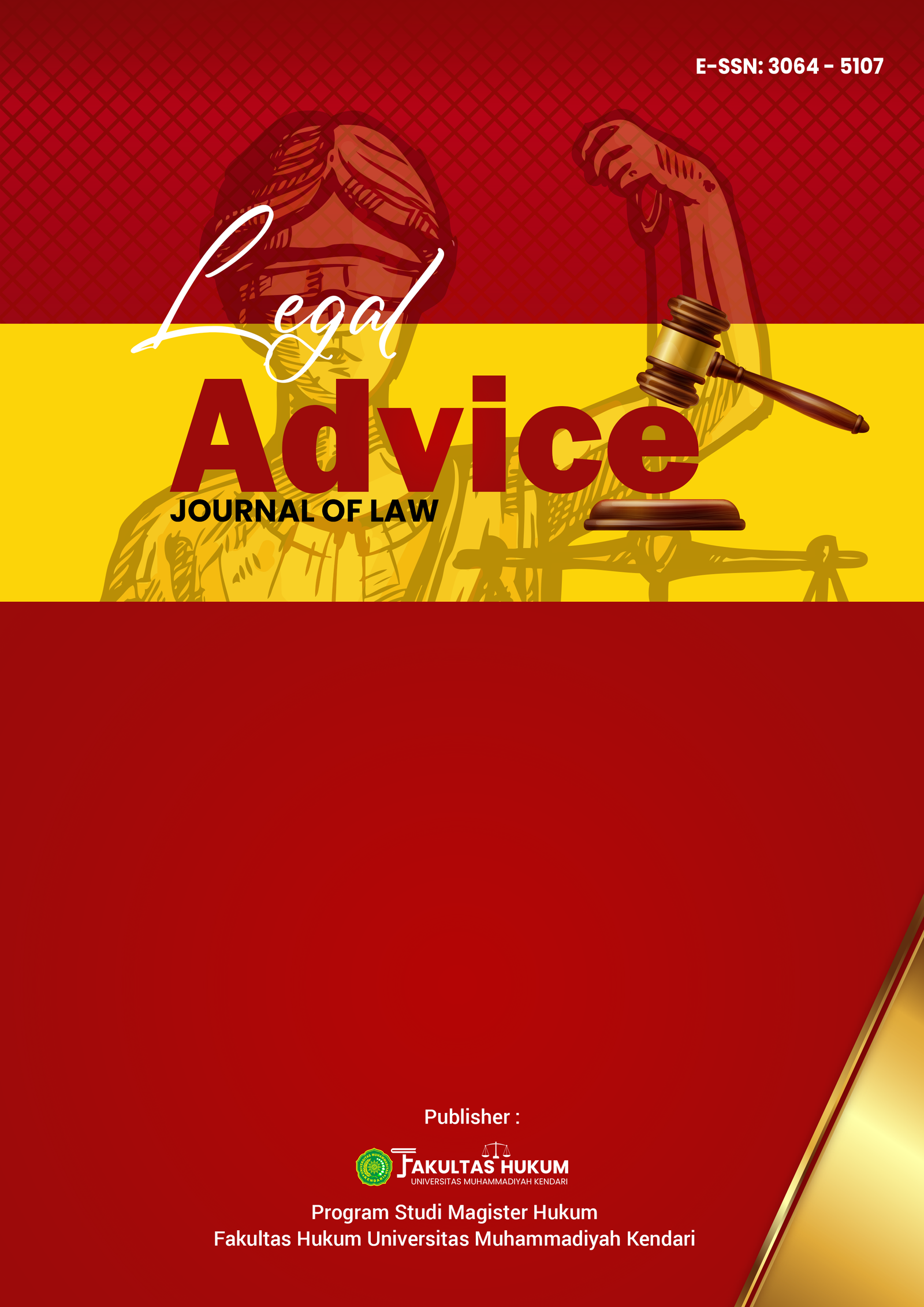 					View Vol. 2 No. 2 (2025): Legal Advice Journal Of Law
				